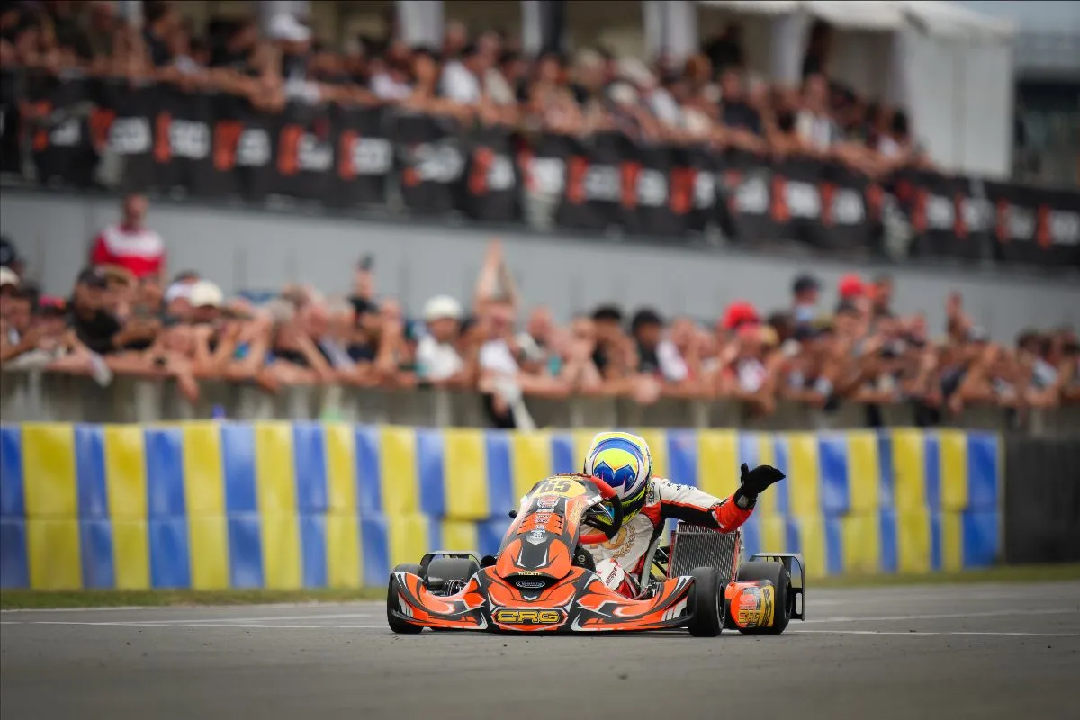 Каяк выиграл Кубок мира FIA Karting в классе KZ2