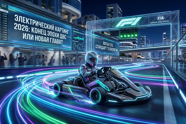 Электрический картинг 2026: когда звук ДВС окончательно уйдет в прошлое?