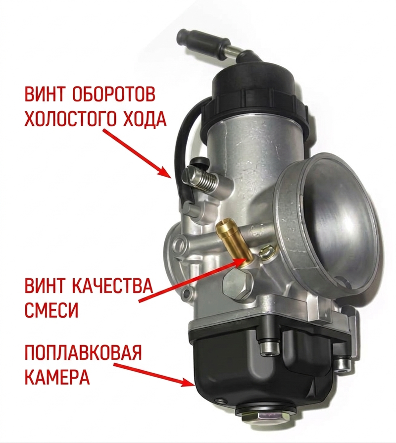 карбюратор Dellorto VHSB 34 XS