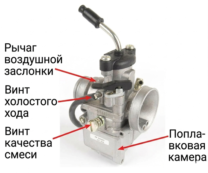 Карбюратор Rok OKJ — Dellorto VHST 24 BS