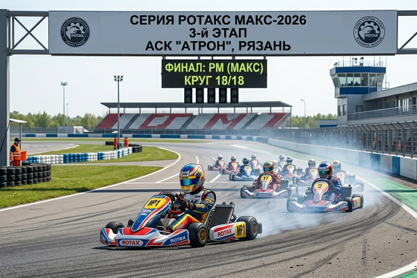 Рязанский вираж: Гид по 3-му этапу «Серии Ротакс Макс-2026» на АСК «Атрон»
