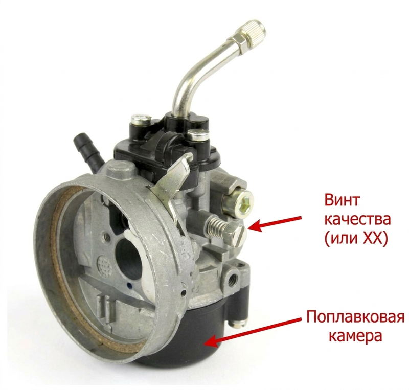 Карбюратор Bambino — Dellorto SHA 14-12L