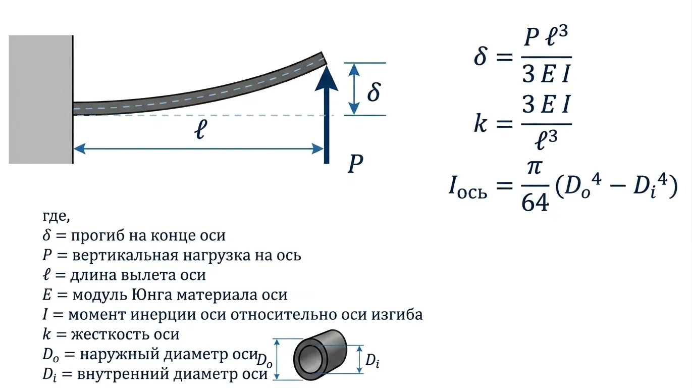 Задняя ось — один из главных элементов настройки карта