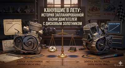 Исчезновение двигателей с дисковым золотником: Запланированная казнь