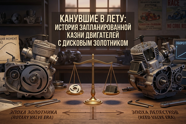 Исчезновение двигателей с дисковым золотником: Запланированная казнь