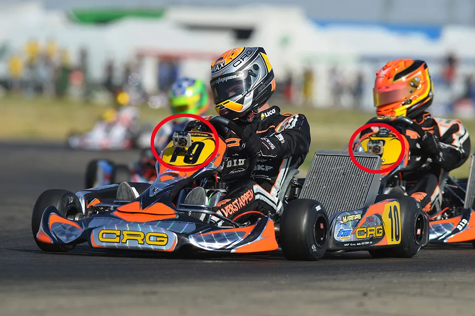 Можно ли использовать экшн-камеры во время официальных заездов?